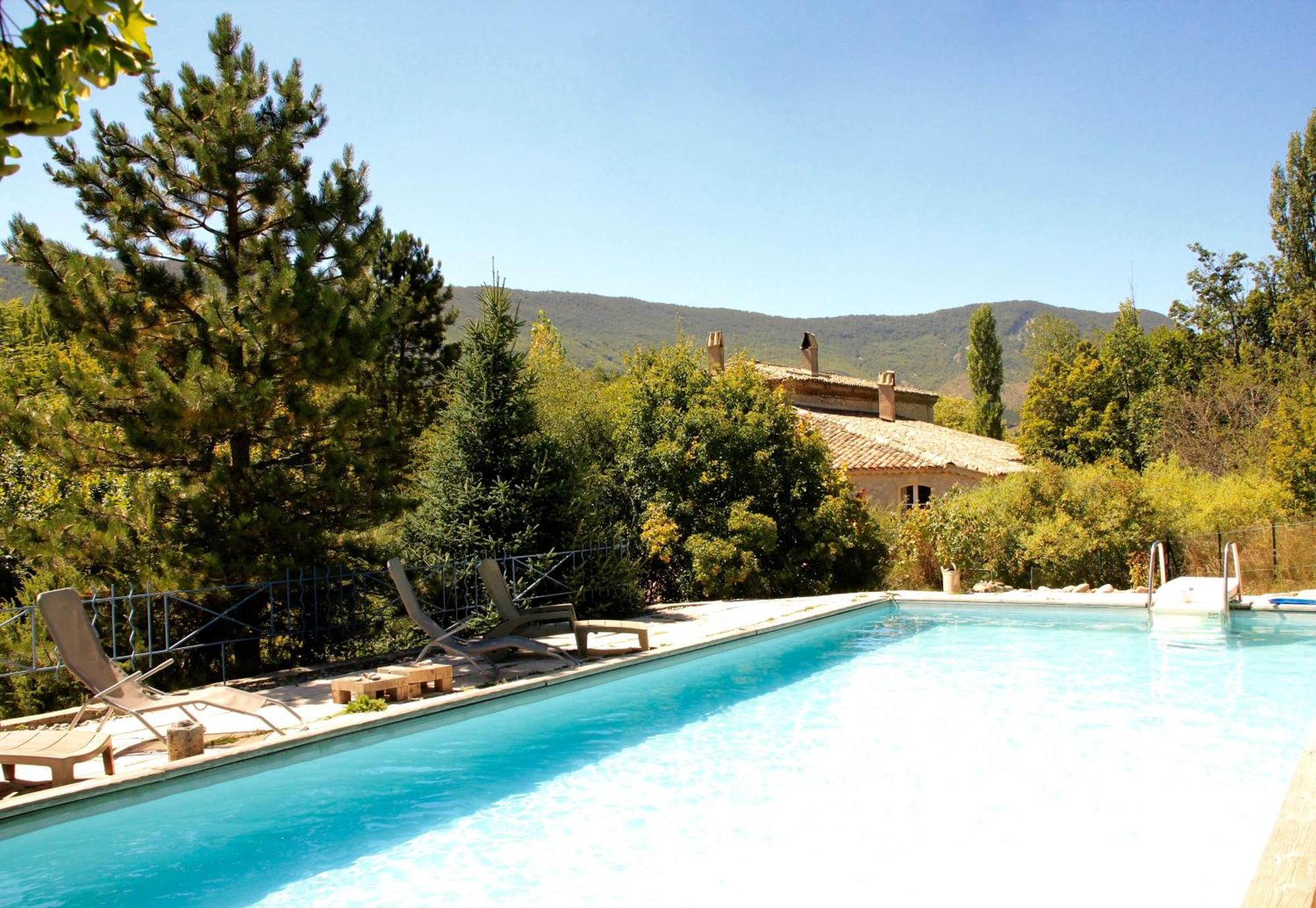 Le Moulin De La Viorne, Gite Avec Piscine Au Coeur De La Nature En Haute-Provence Les Omergues Zewnętrze zdjęcie